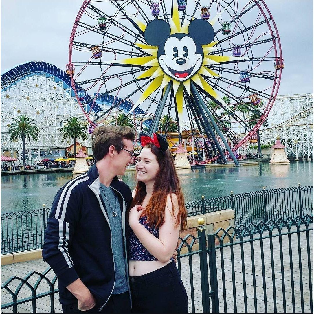 This was our first trip to Disneyland and we had only been dating for 2 weeks (2016)