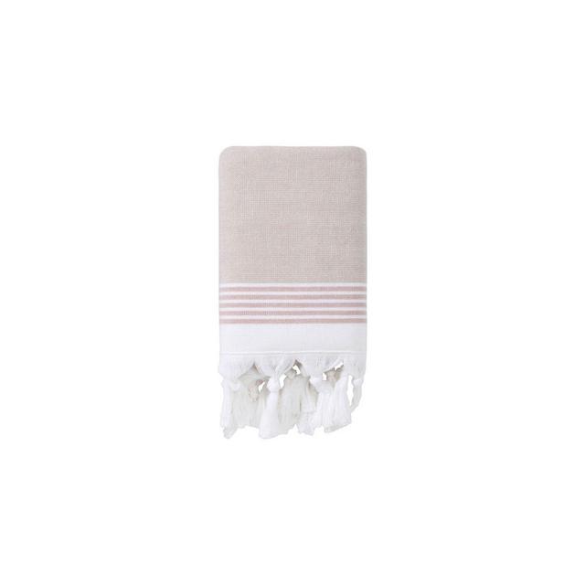Haven™ Organic Cotton Flatweave Hand Towel in Pumice