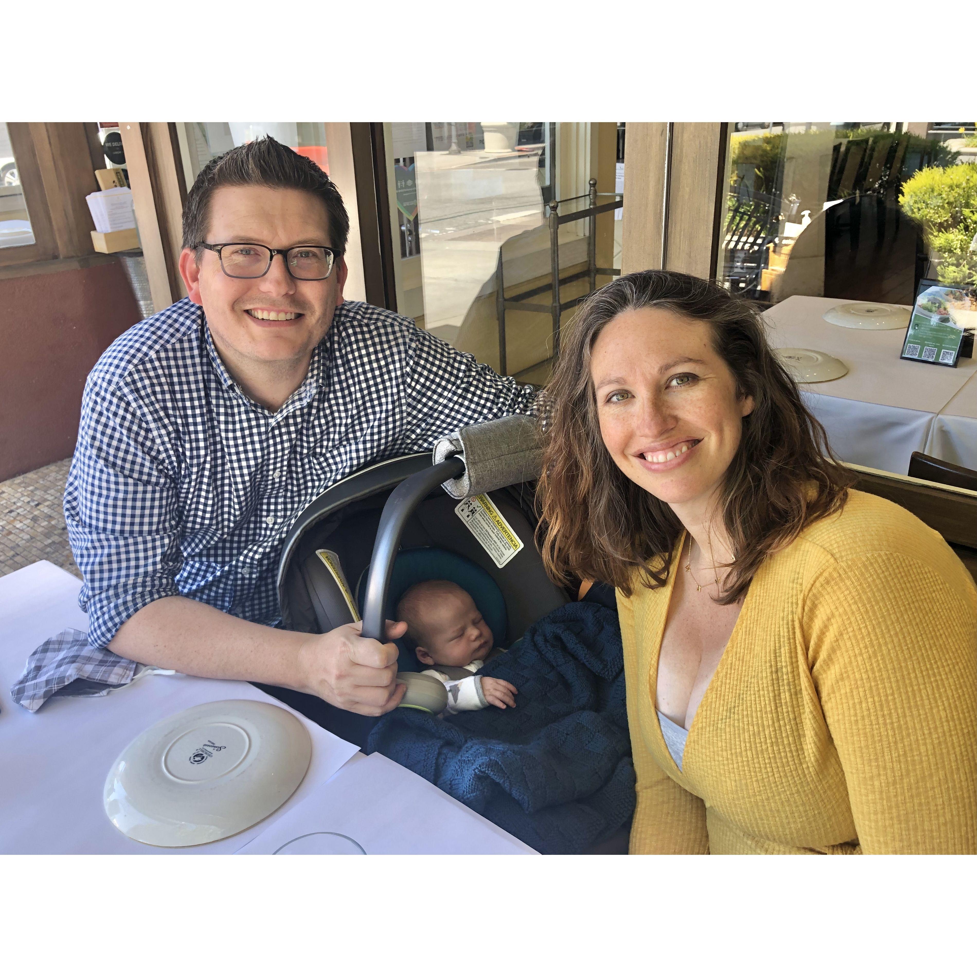 May 26, 2021, First Outing with Parker