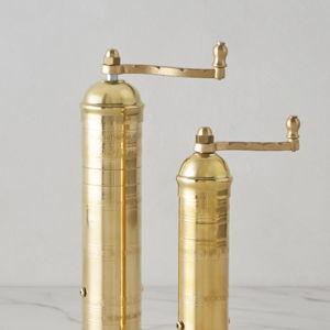 Atlas Brass Pepper Mill (10in)