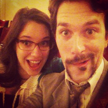 One of our first dates! Look at those babies!