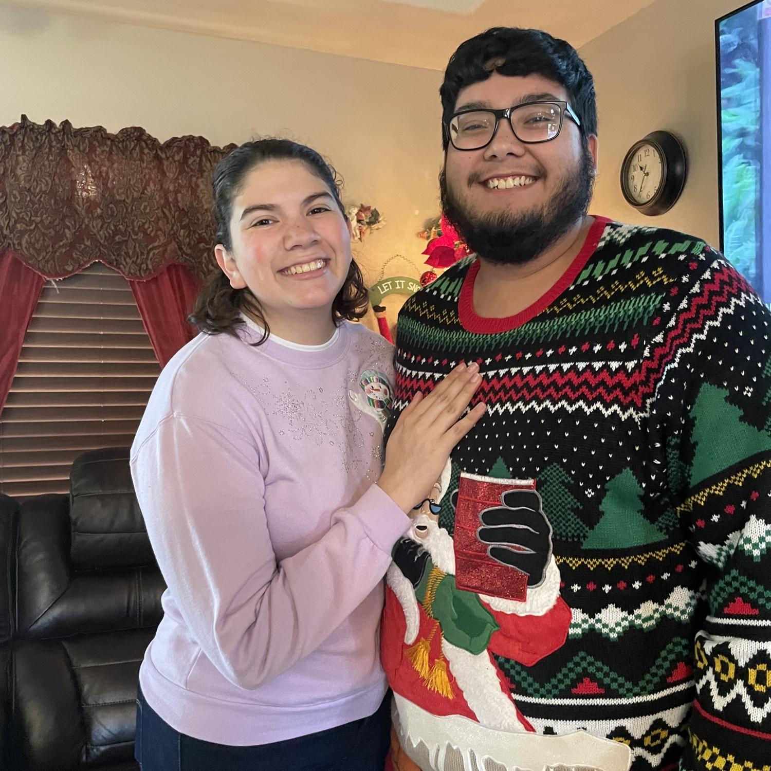 Last Christmas as a Garza!