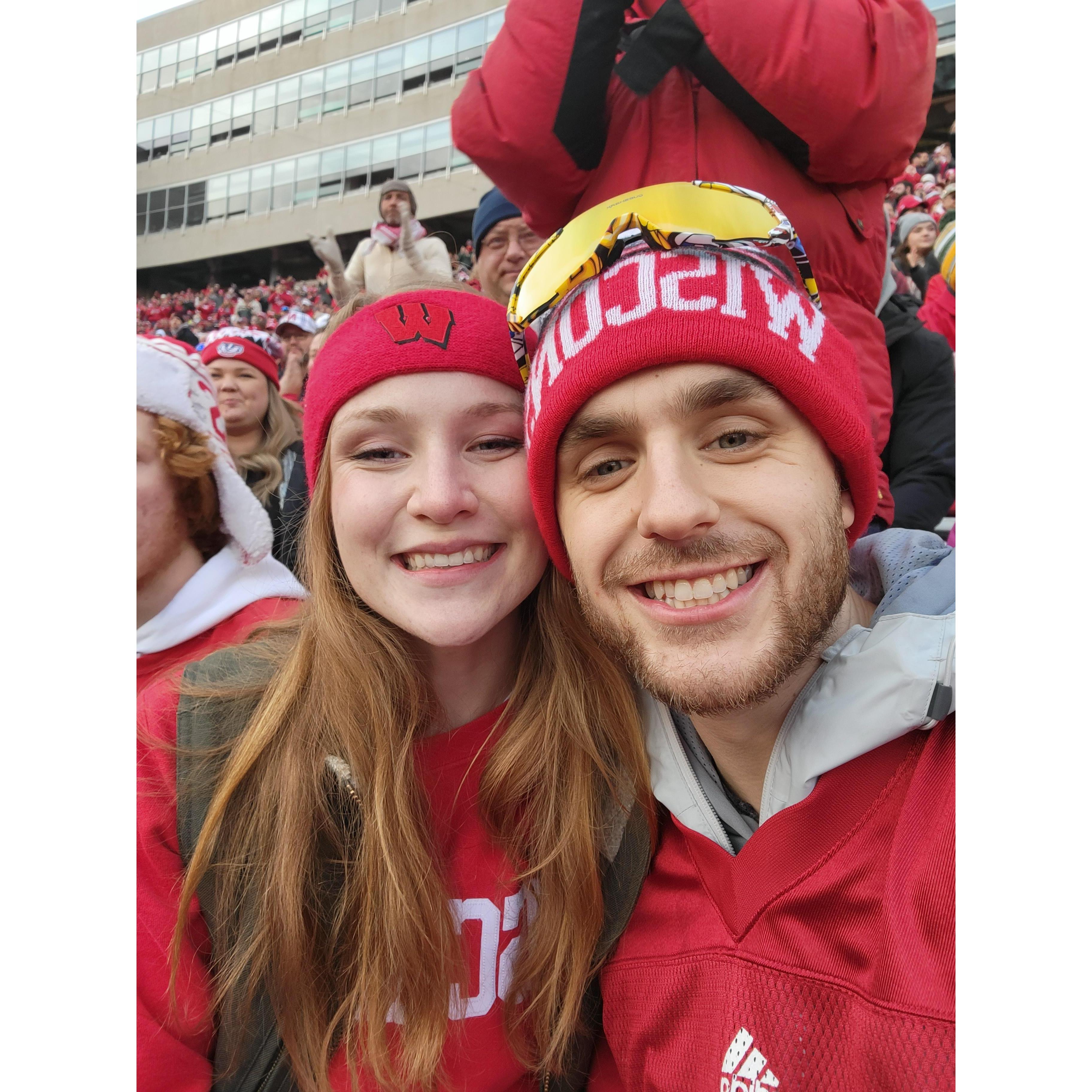 Carson's First Badger Game! November 2022