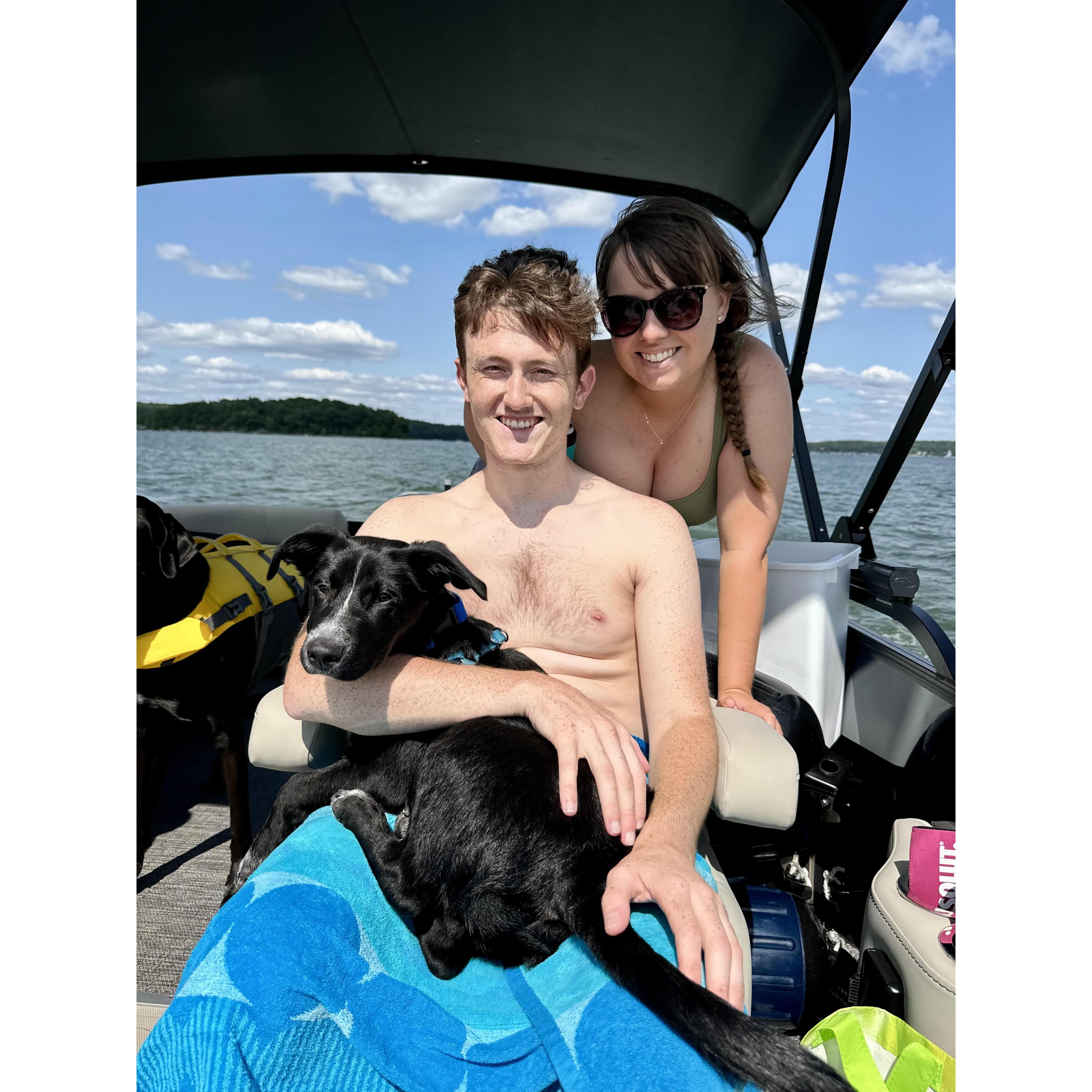 Our first family vacay with Gus