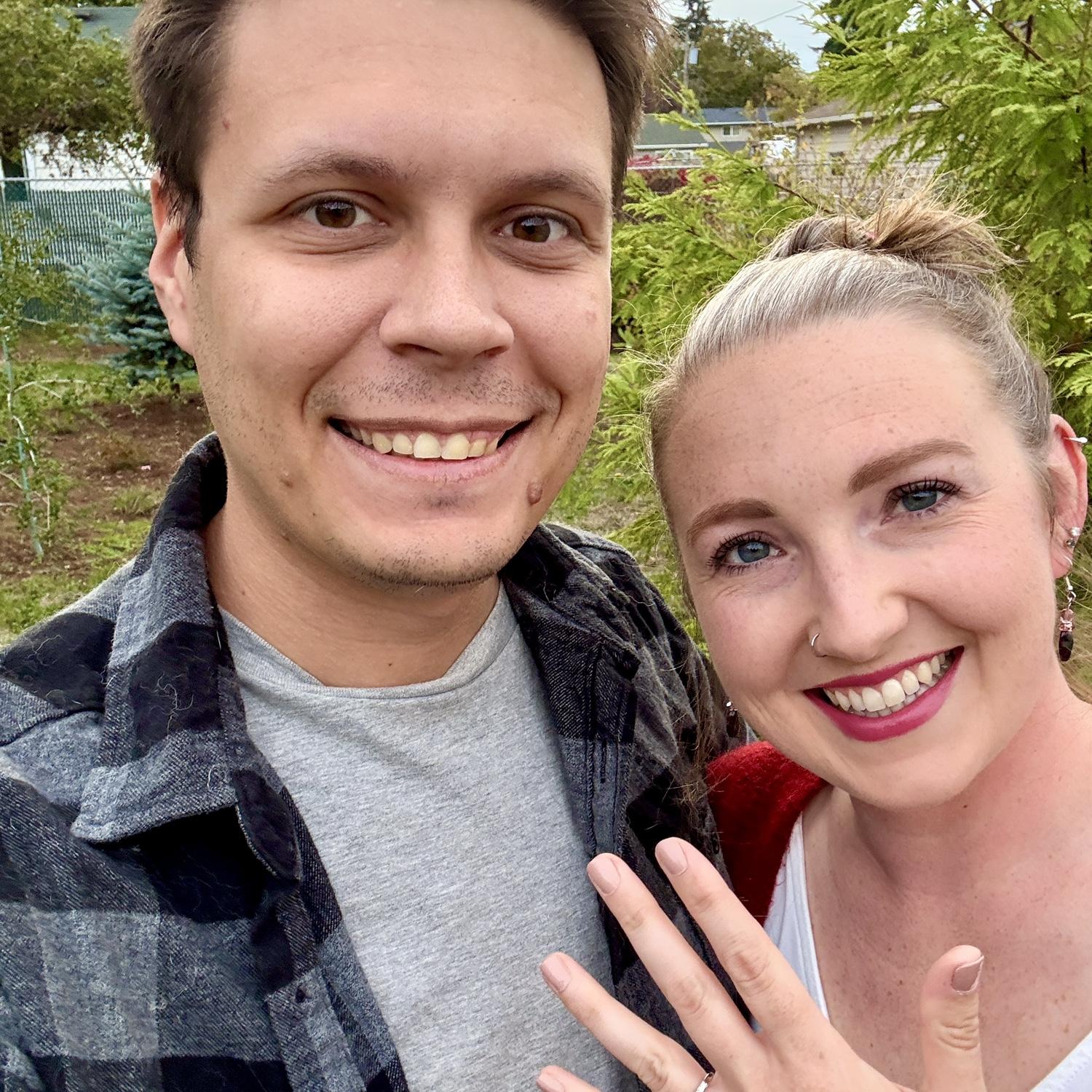 10/4/2025 he popped the question!