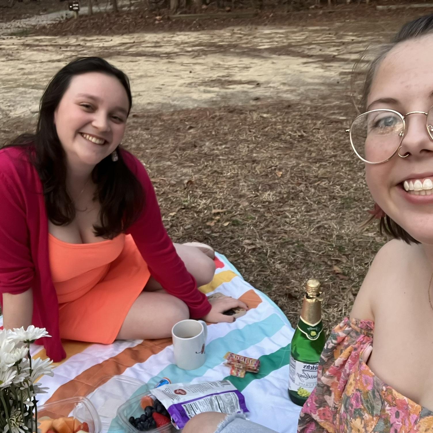 Our first date at Raven Rock on February 16th, 2023. Tess asked Liv to be her girlfriend!