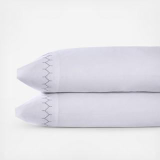 Stitched Pillowcase, Set of 2