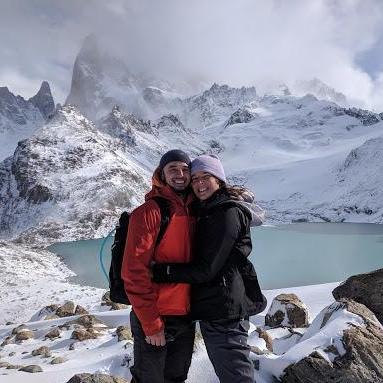 Alex dragged me on top of a mountain in Patagonia and we kept going after the storms passed!