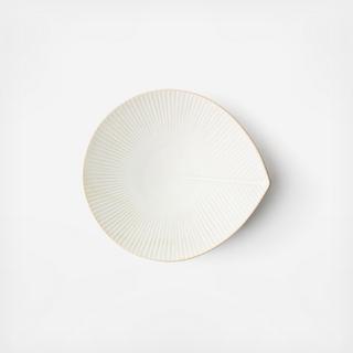 Moa Leaf Salad Plate, Set of 4