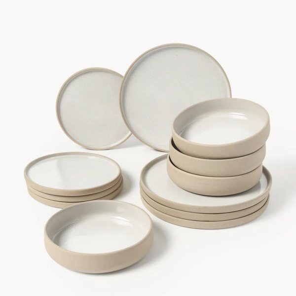 Tableware Set Ginger, 4 People, Set of 12 ❘ Westwing