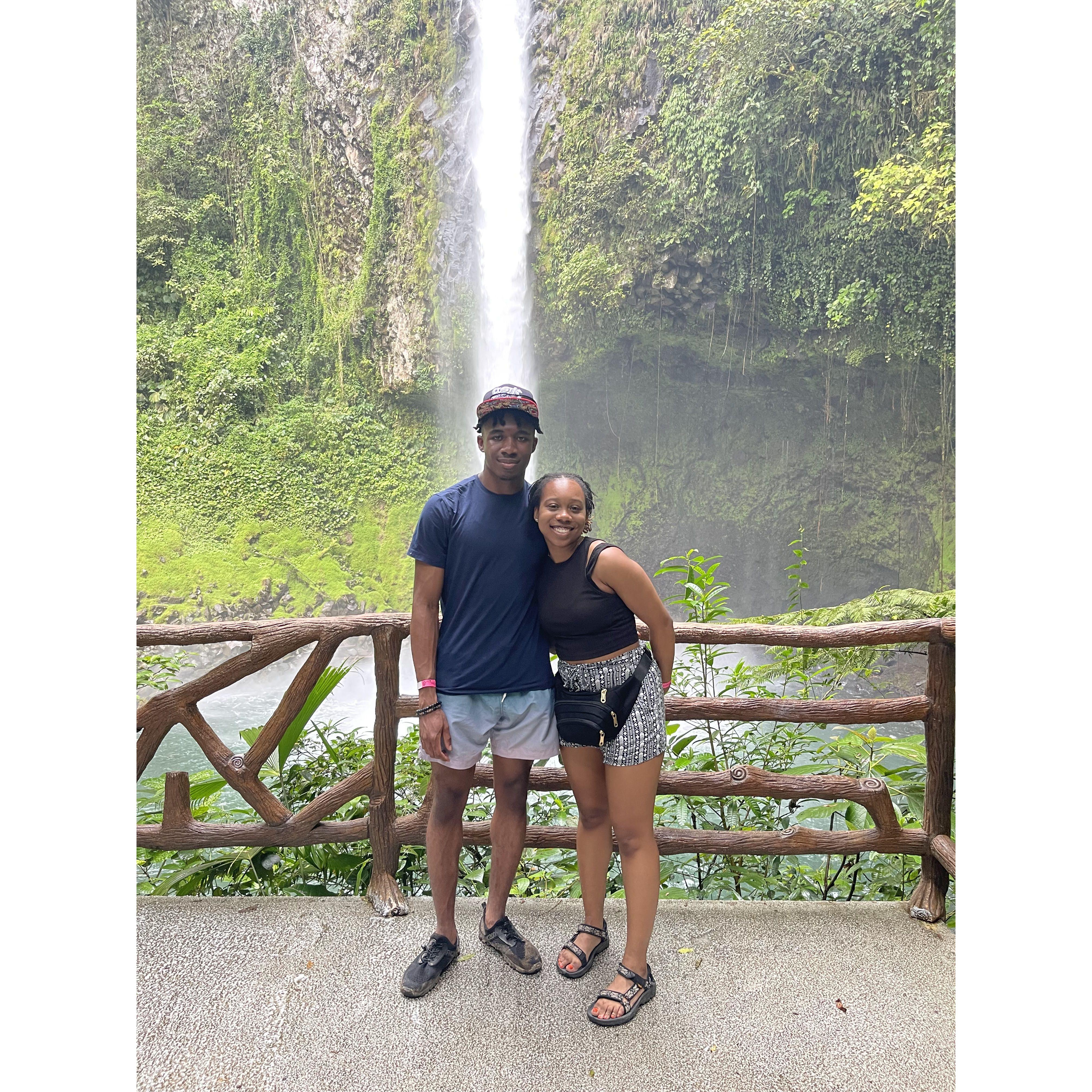 During a Petway family trip to Costa Rica!