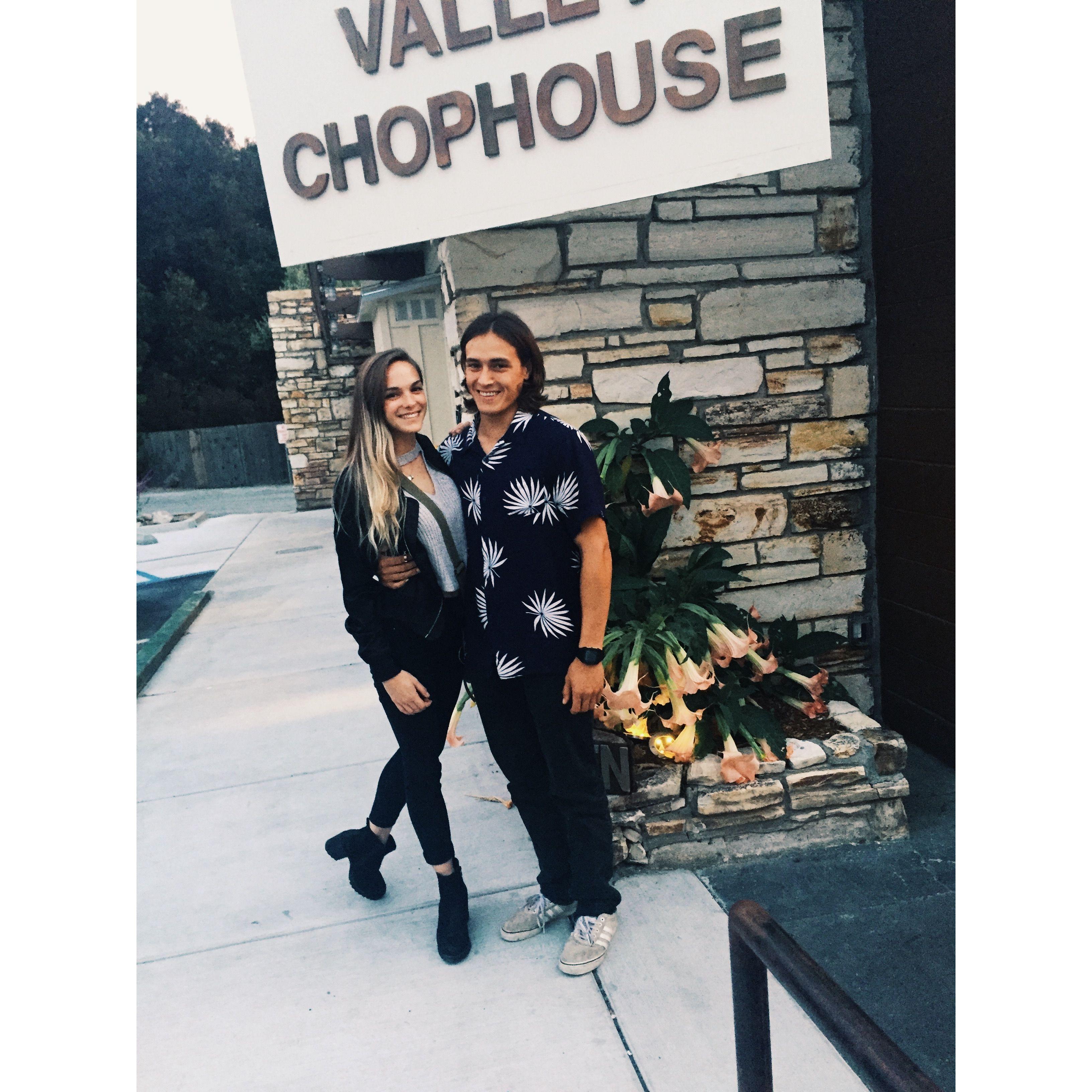 The FIRST EVER photo we took together. Ali's 23rd Birthday Dinner (July 2018).