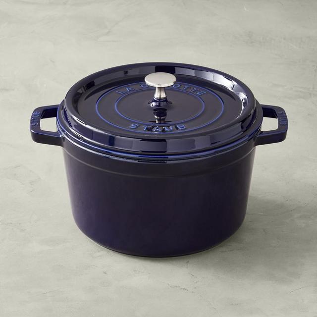 Staub Enameled Cast Iron Deep Oven 5-Qt., Sapphire