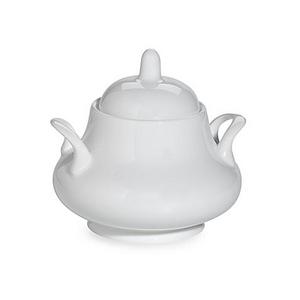 Nevaeh White by Fitz and Floyd - Nevaeh White® by Fitz and Floyd® Classic Sugar Bowl