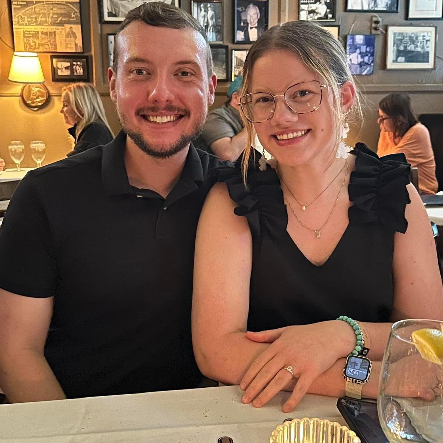 Dinner in Louisville after Hayden’s White Coat Ceremony
