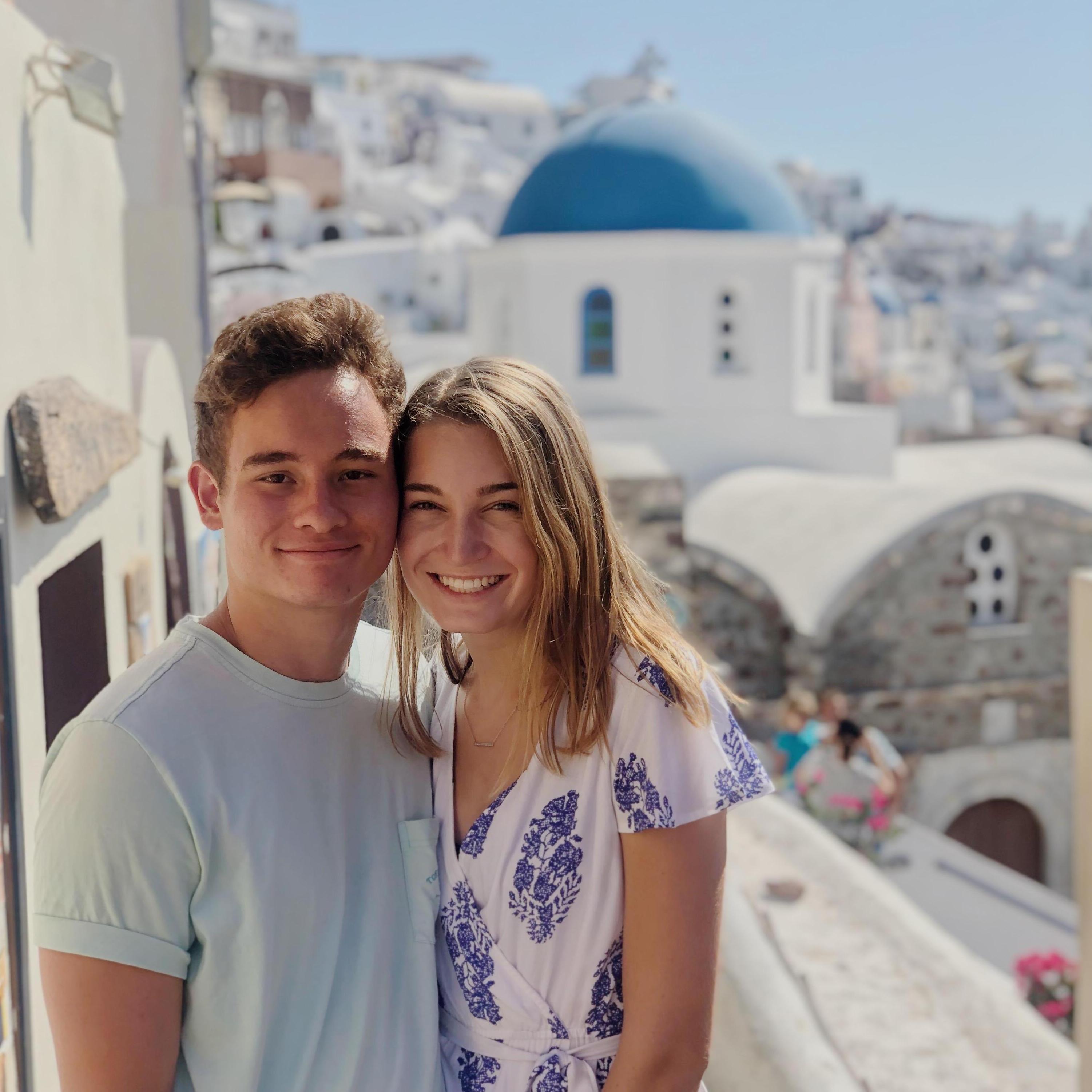 Just 2 weeks after they started dating, Ryan asked Ruth to come on his family's vacation to Europe that summer!