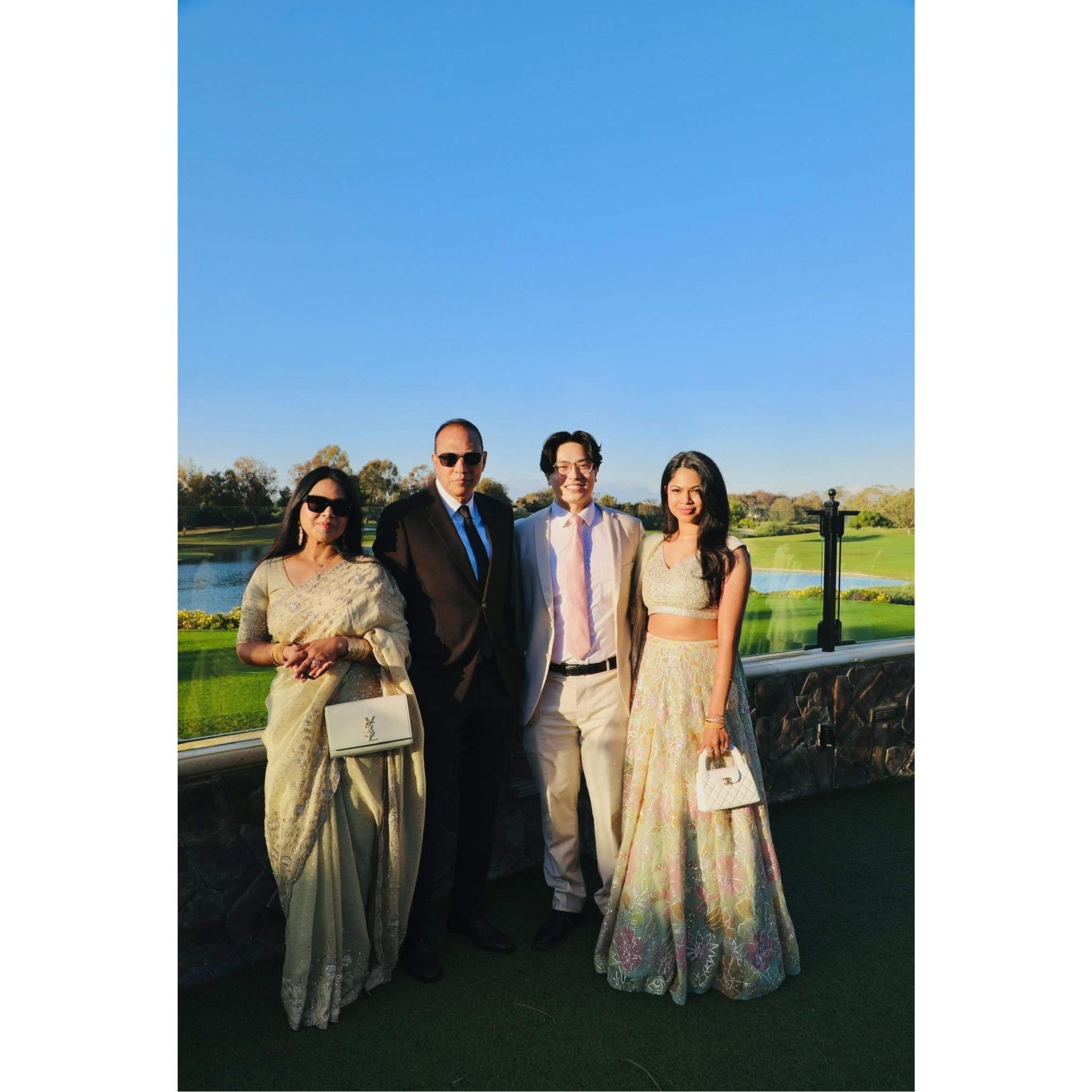 Photo with Maisha's Parents