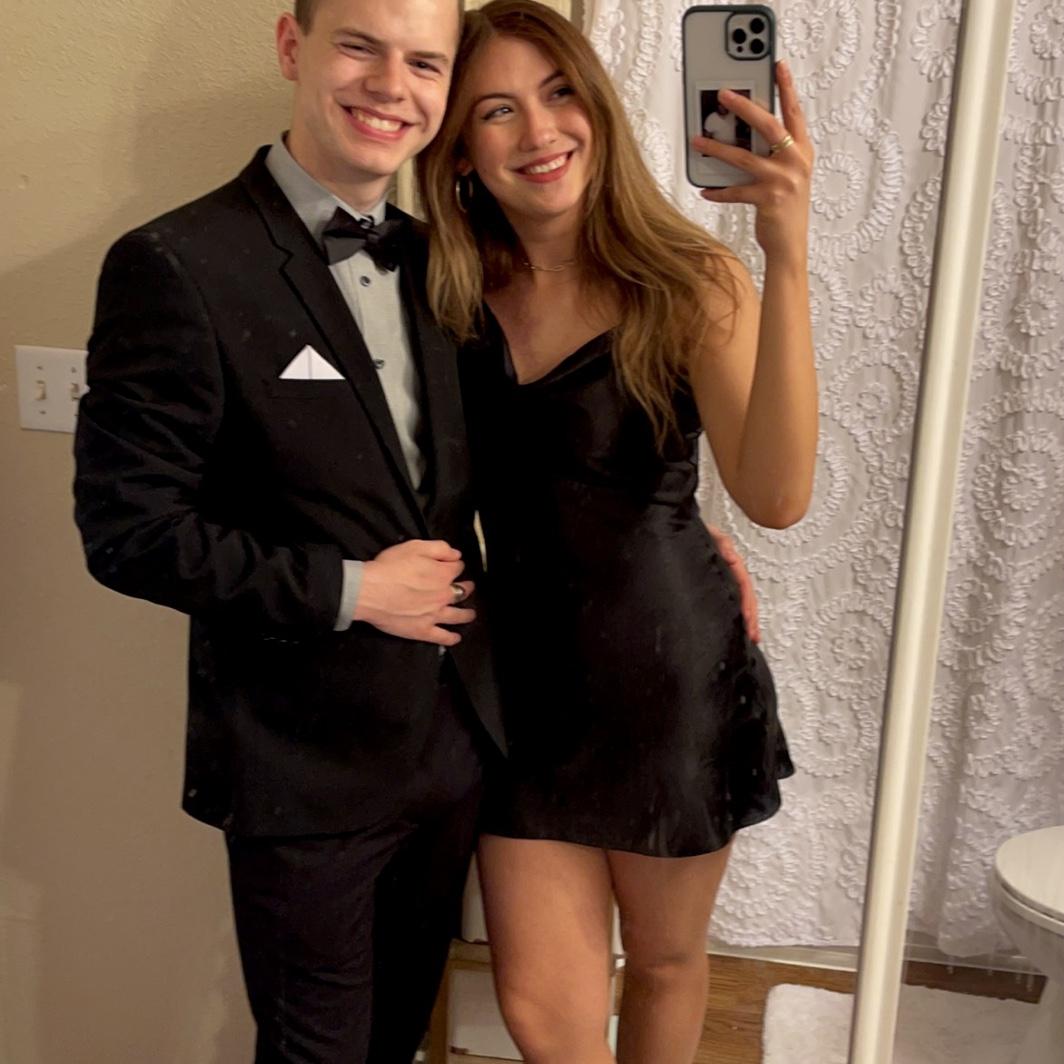 Fancy date night at the comedy club