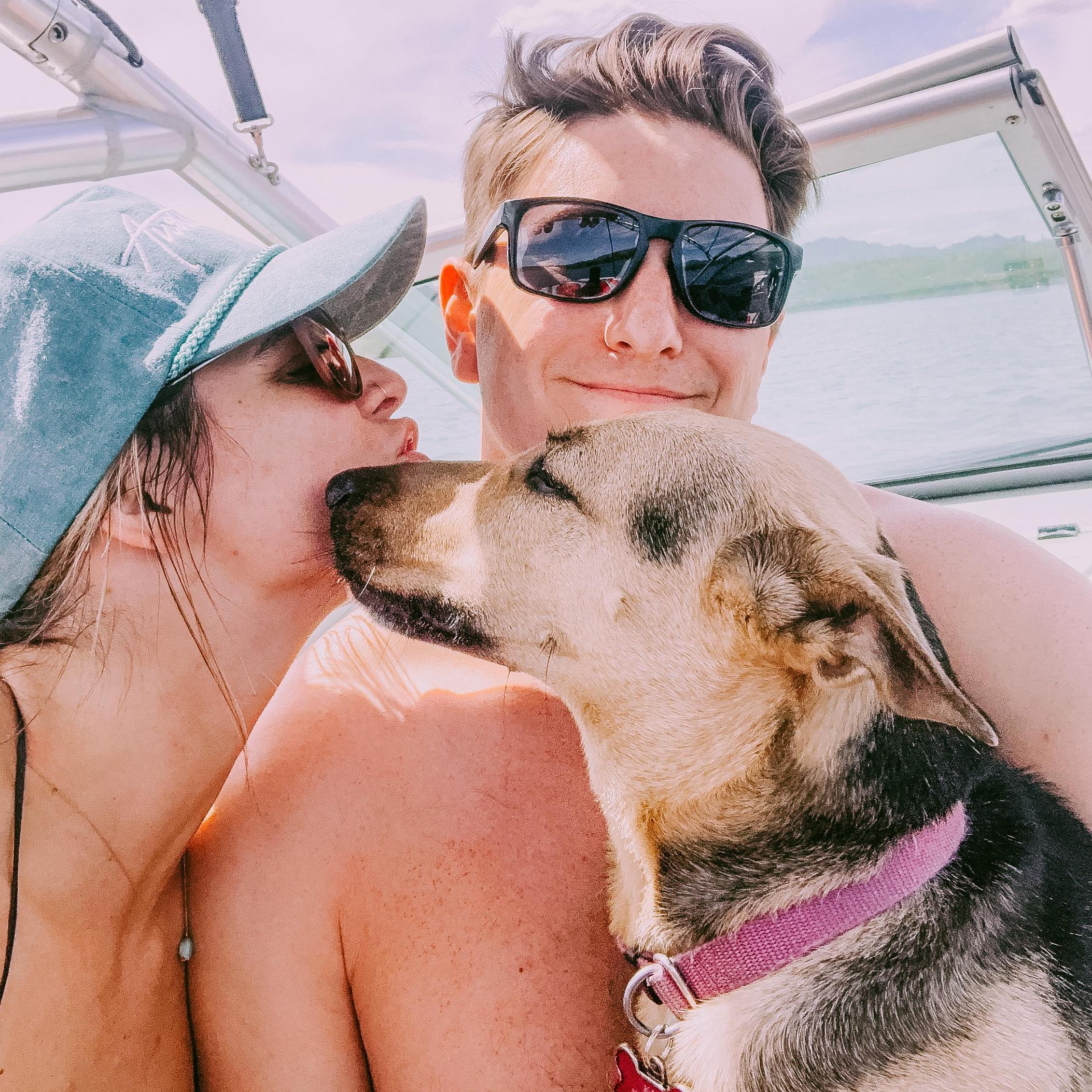 Lake days with Kali!