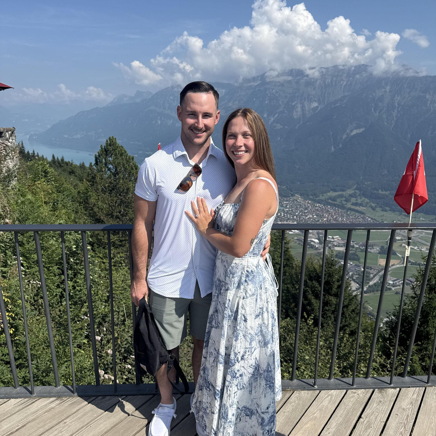 Day 3 - Harder Kulm - Classic "engaged" photo