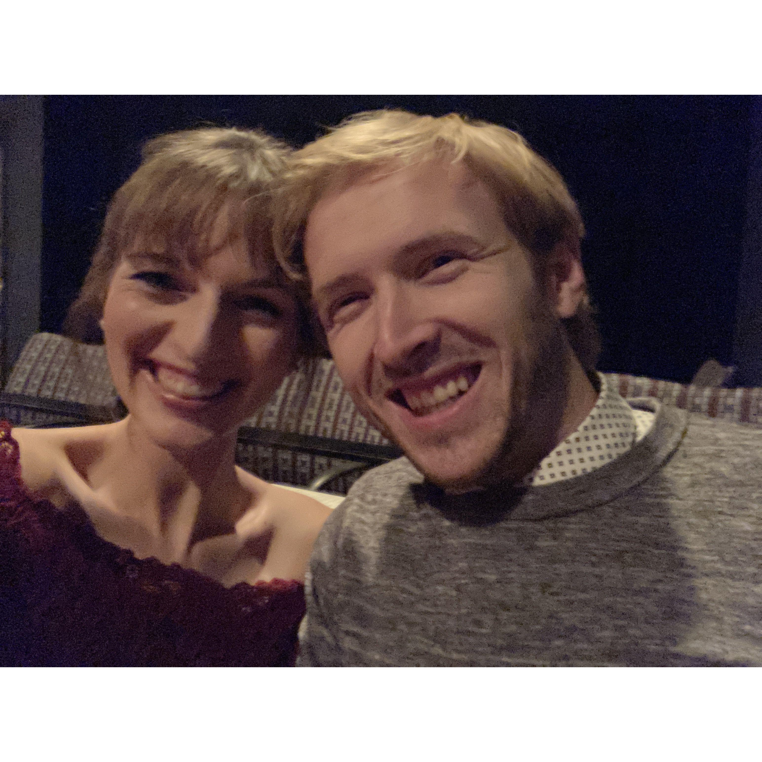 The Nutcracker! He loved it.