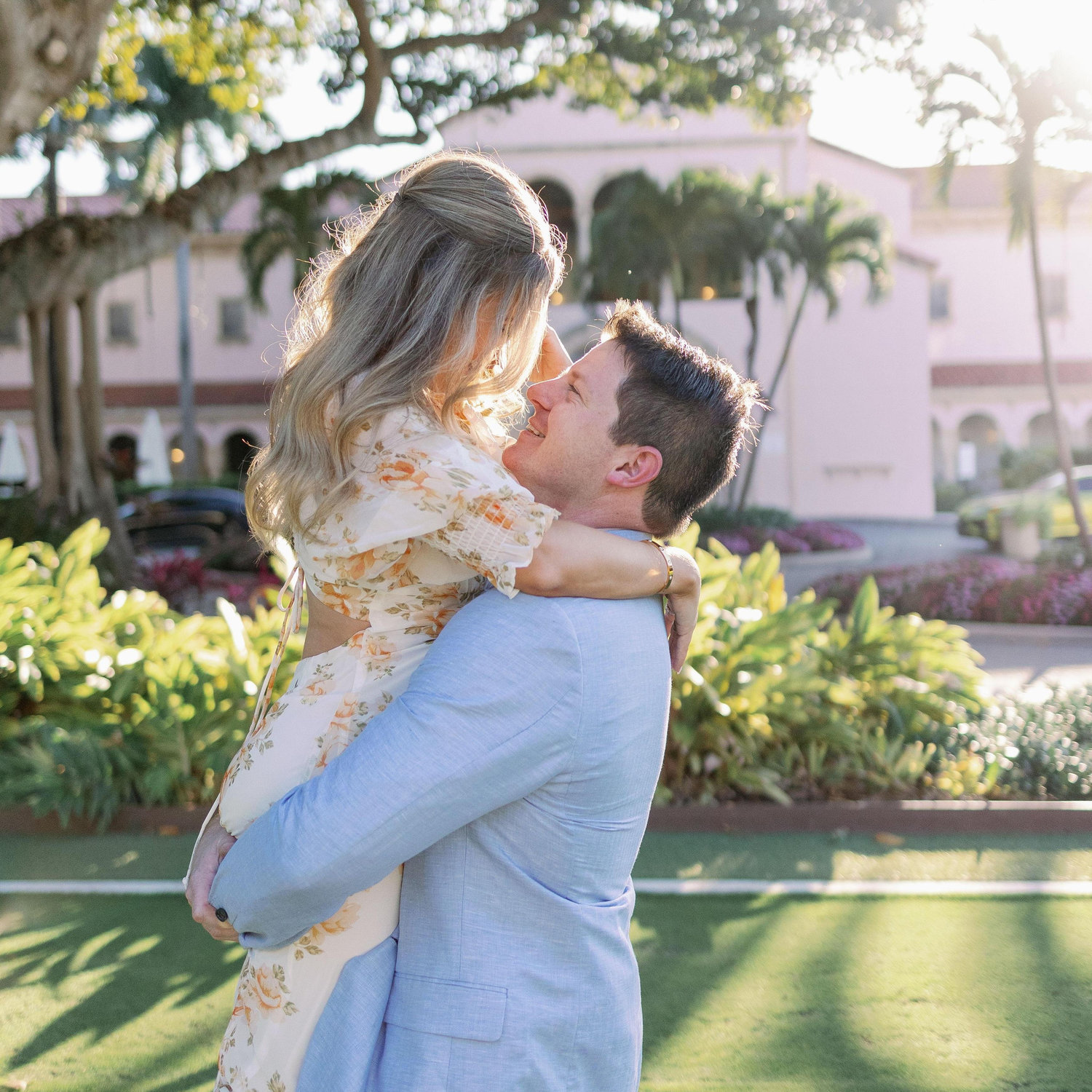 Engagement Photos at The Boca Raton Resort