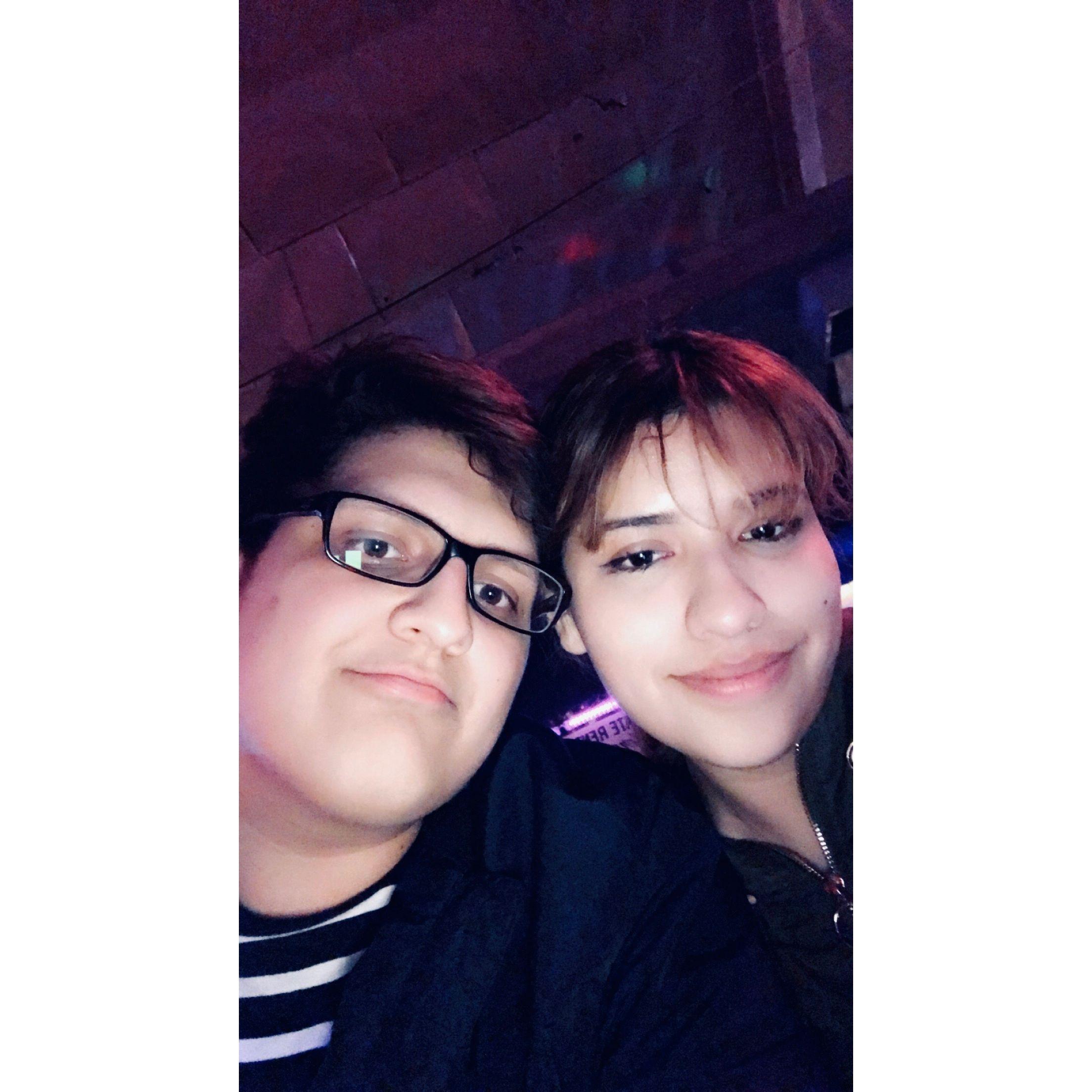 These are some of our first pictures together.