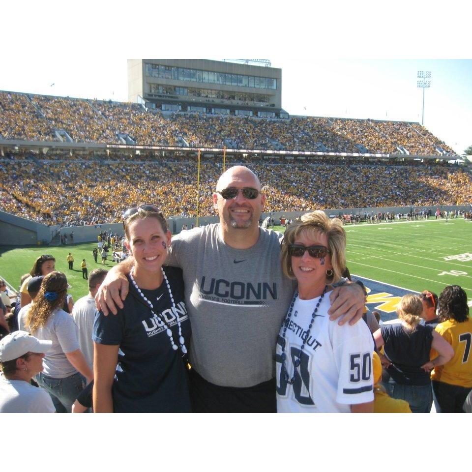 UCONN vs. WVU game with Brian & Judy Bullock