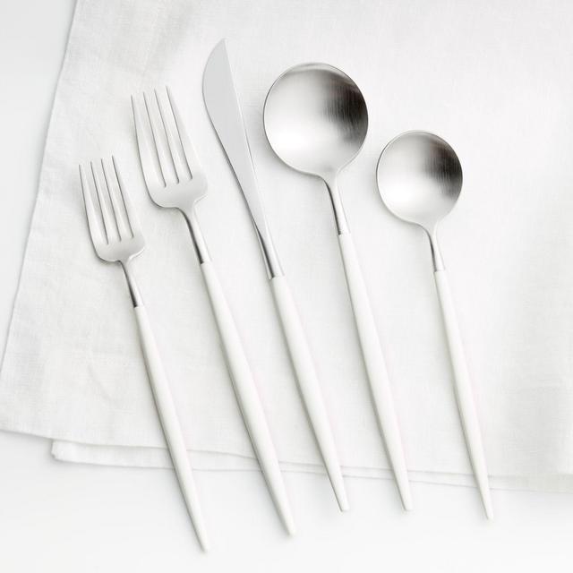 Aero White 5pc Placesetting