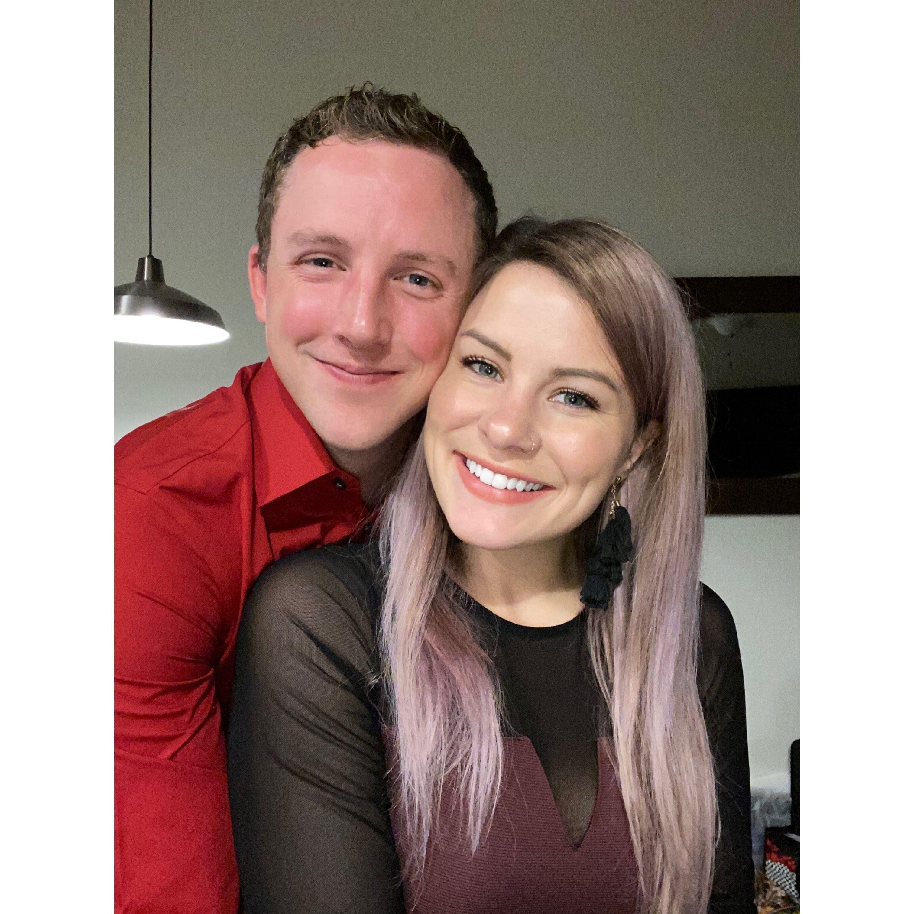 Anniversary dinner made at home 11/04/20