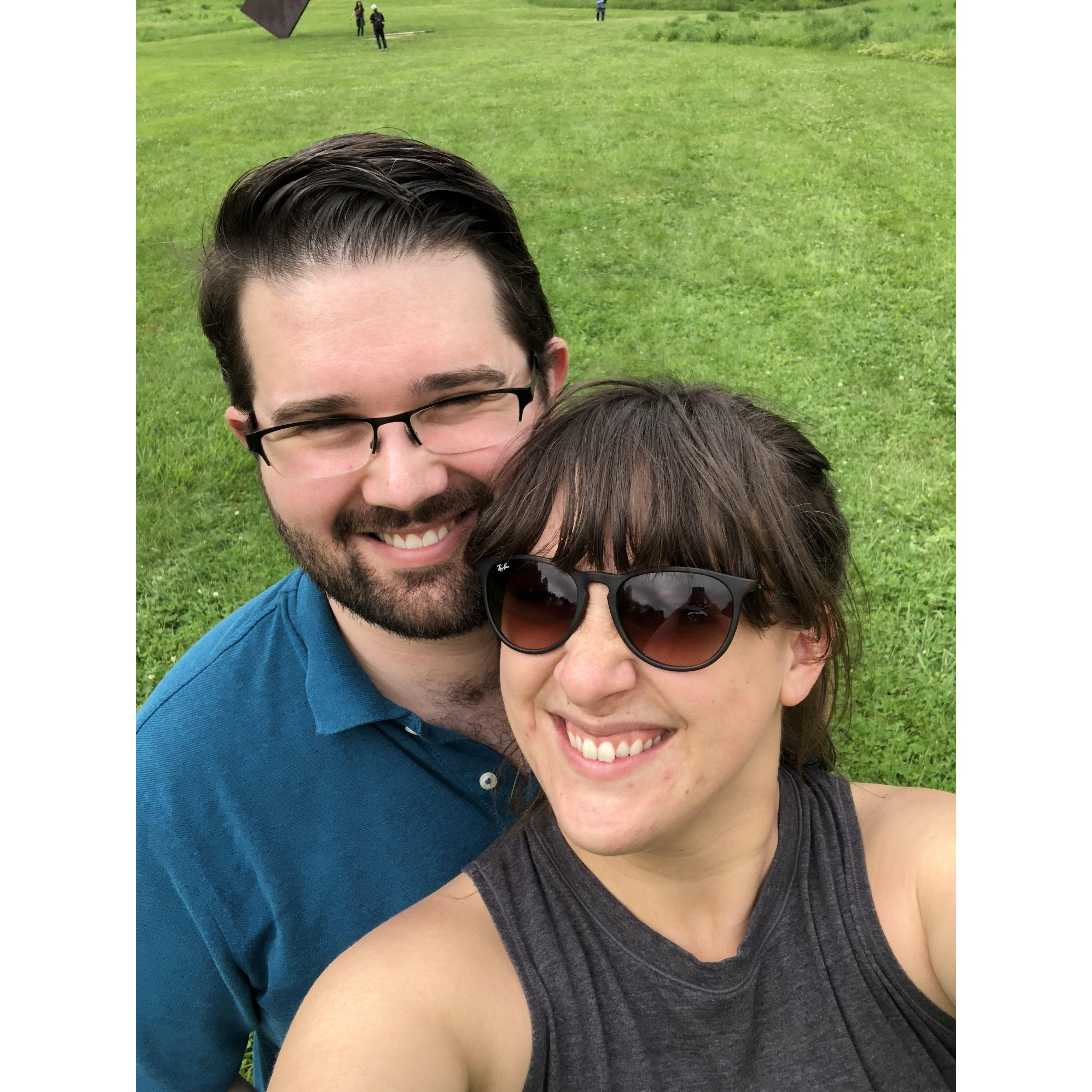 After a trip to Storm King Art Center we knew we loved each other