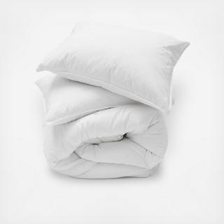 Cotton Percale 3-Piece Duvet Set