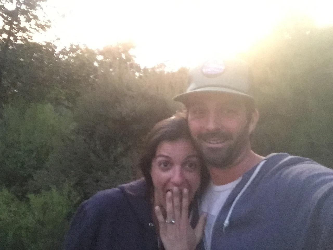 We're engaged!
