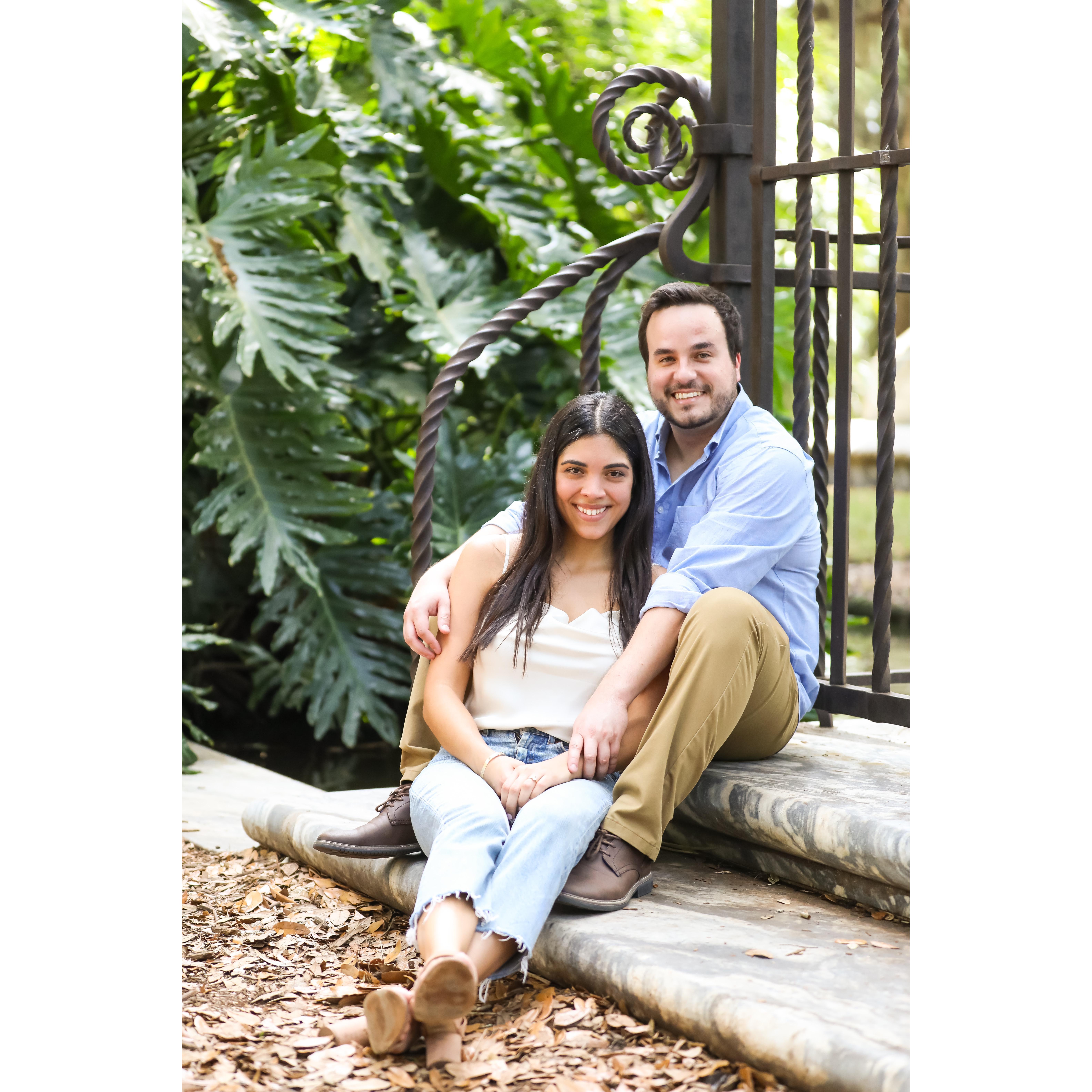 Engagement Photos in Bok Tower Gardens 2021