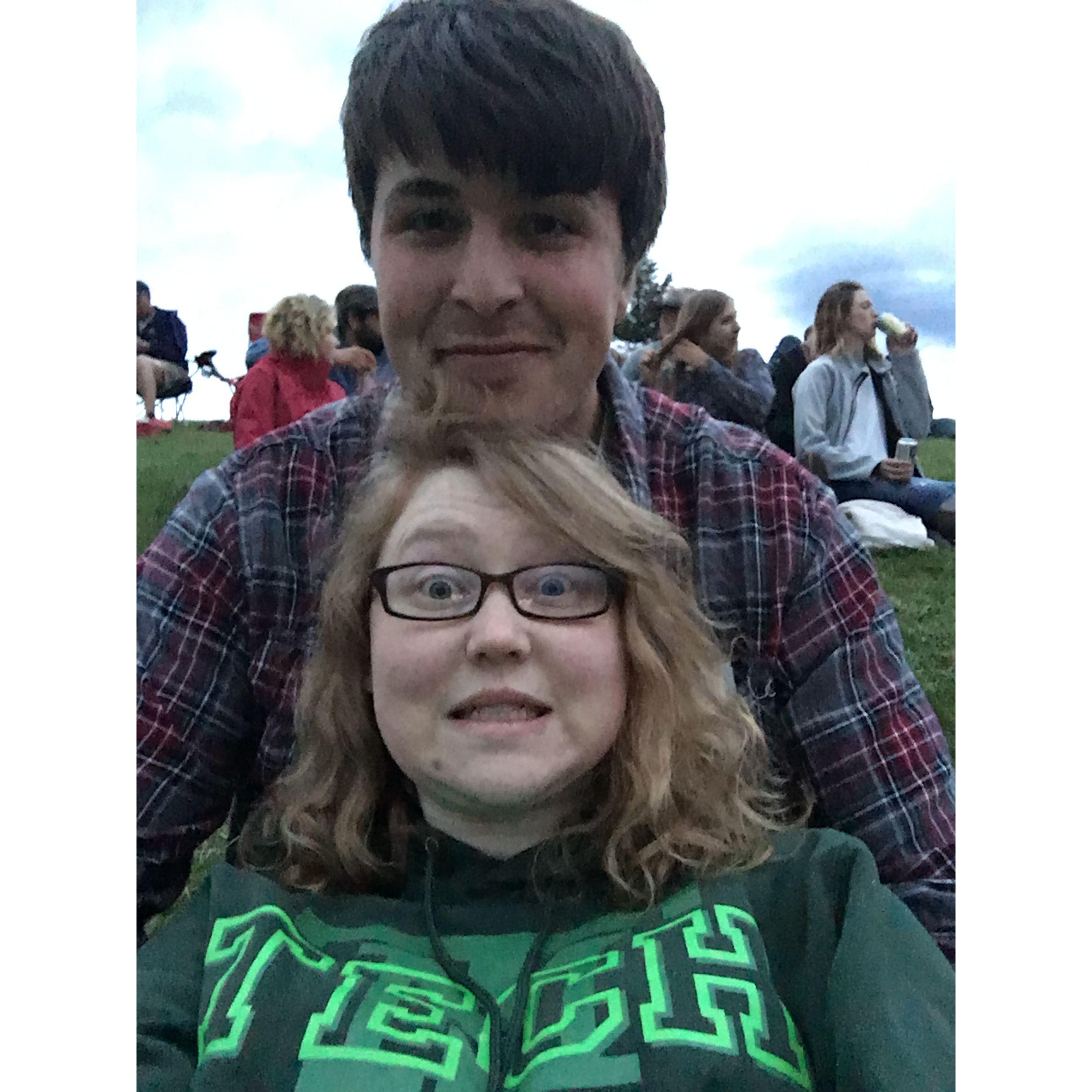 First Folk Festival! Or maybe our second? I don't remember...