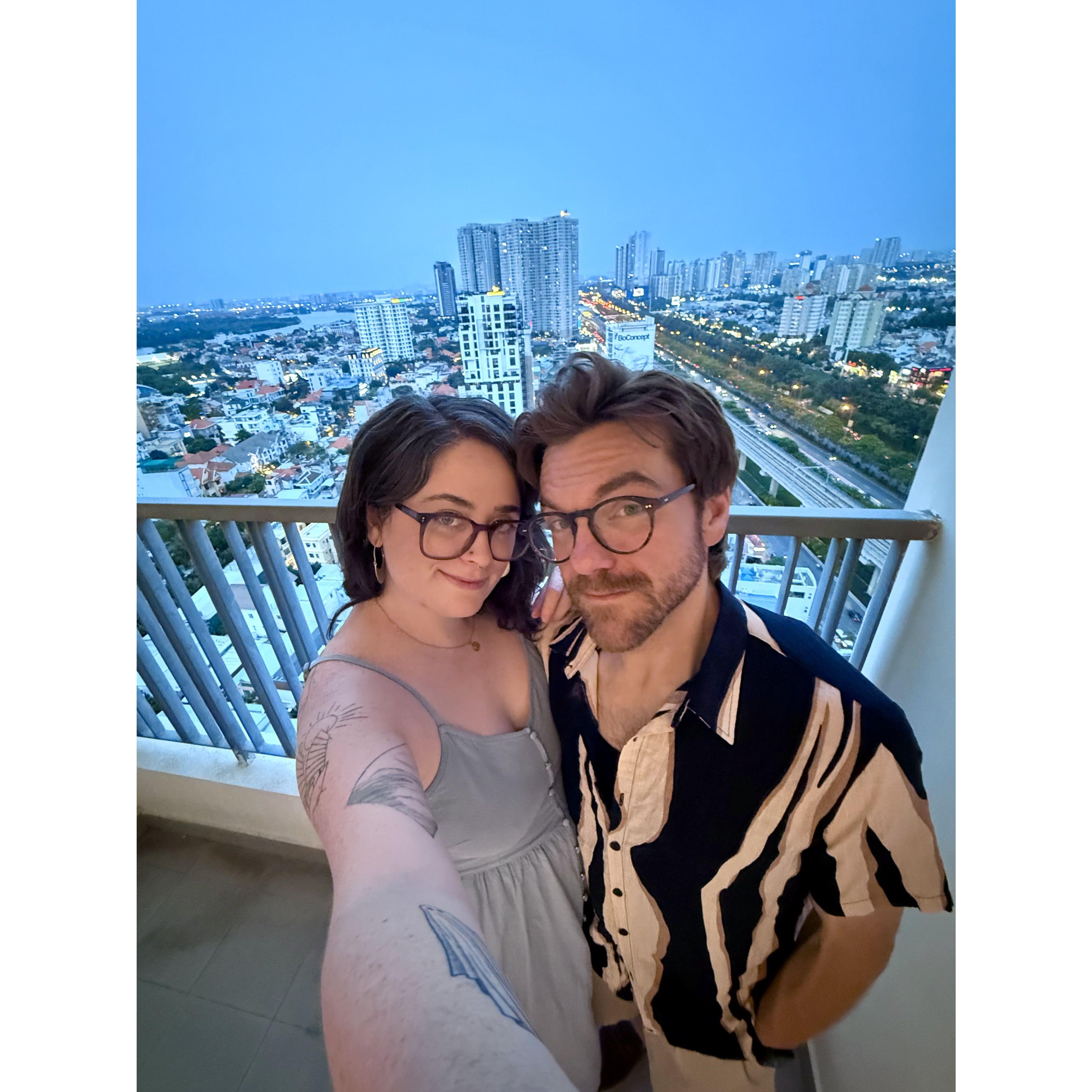 First night out in Ho Chi Minh City!