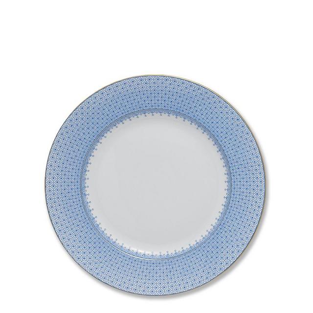 Mottahedeh Salad Plate, Cornflower Lace