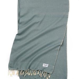 Waffle Weave Bath Towel - Green
