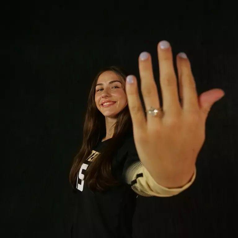 First volleyball season as a fiance