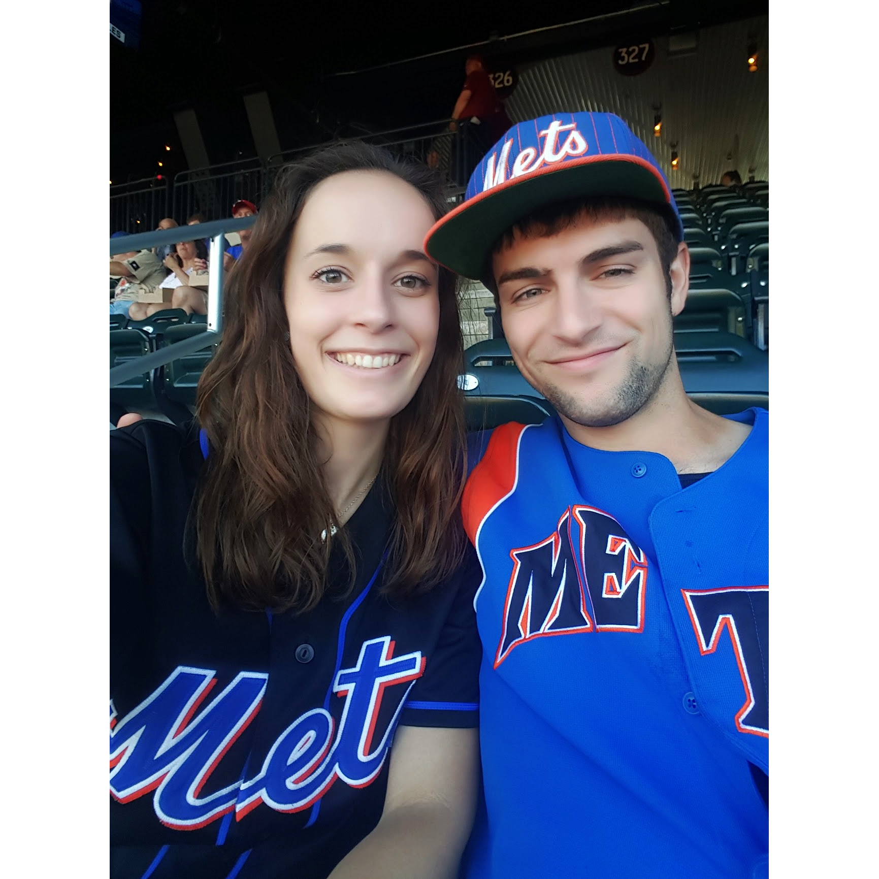 First Mets game together 2016