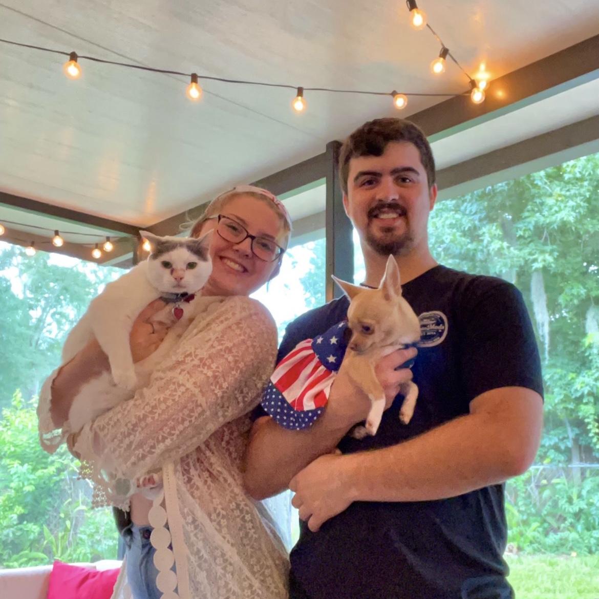 Our little family. July 4, 2021.