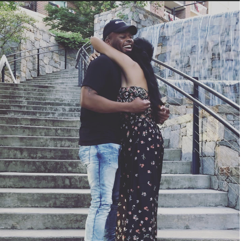 The most magical moment from our engagement!