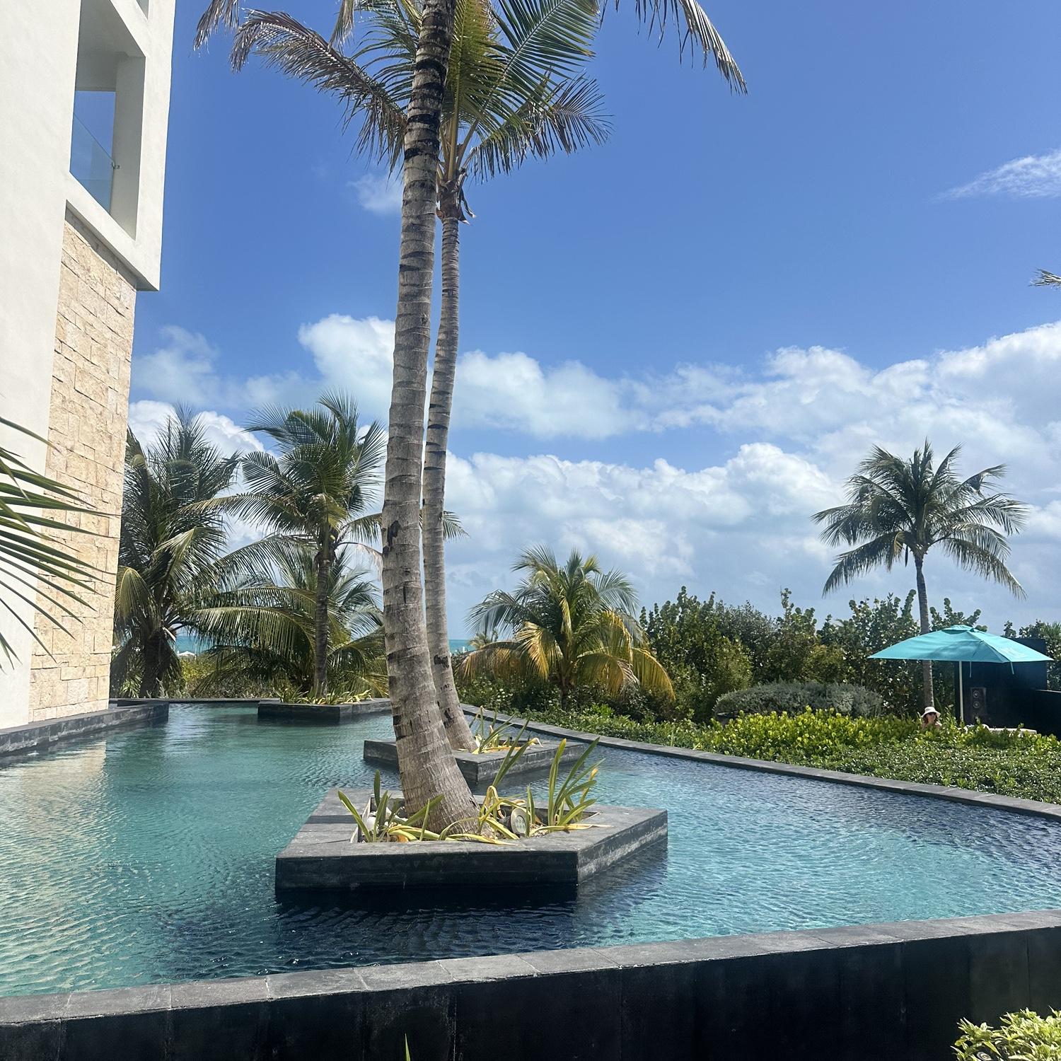 Swim up rooms!