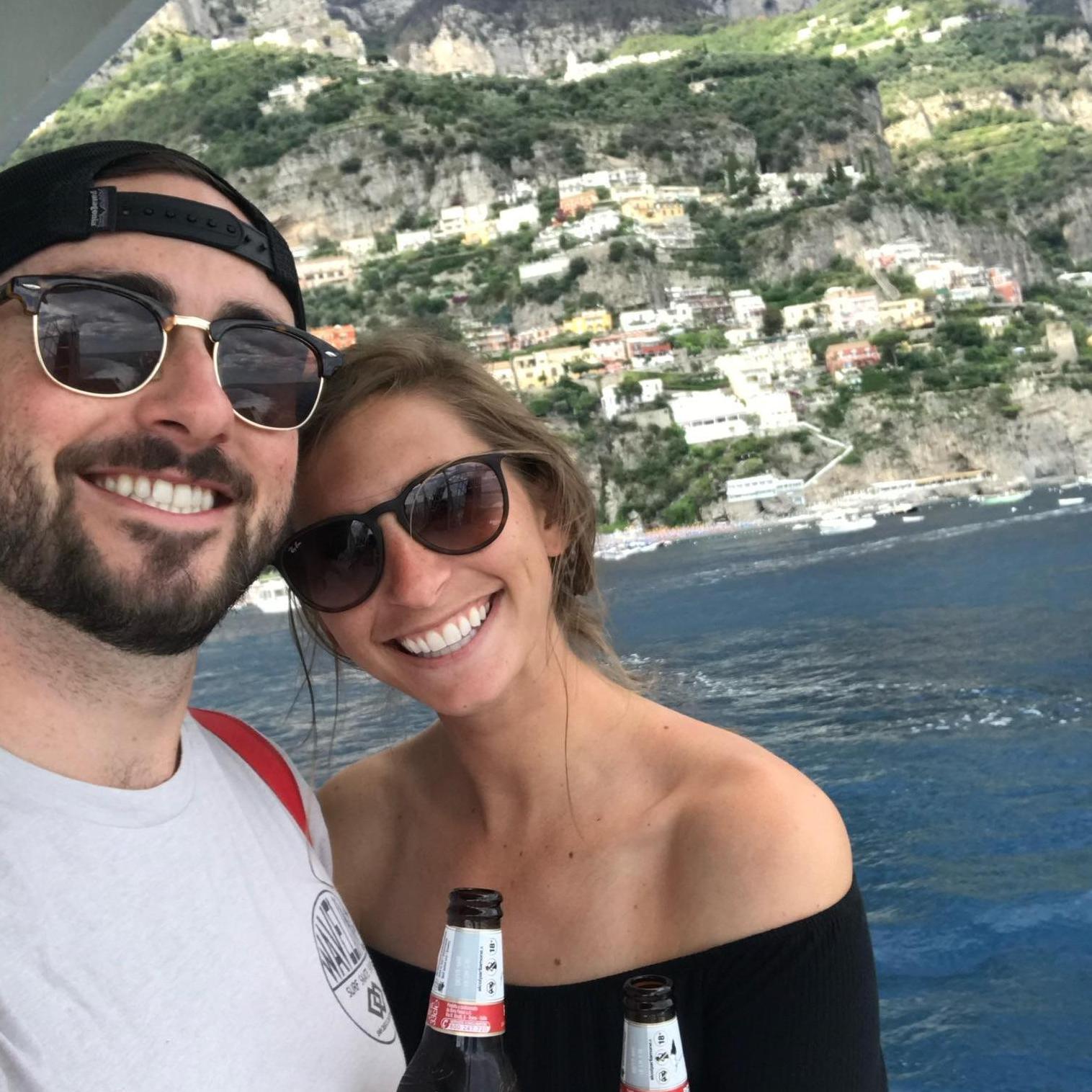 June 2018 - Ferry ride in Positano, Italy