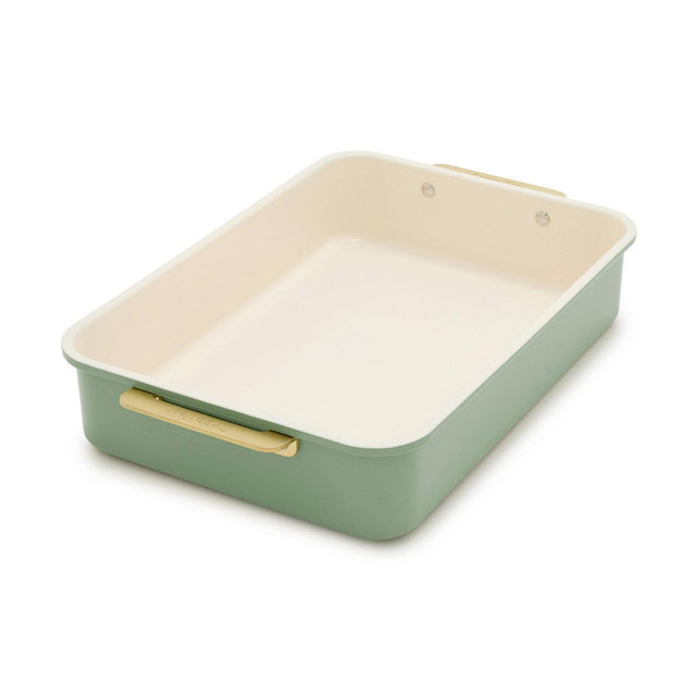 GreenPan 13"x9" Reserve Bakeware Rectangular Pan Sage