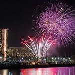 Waikiki Beach Fireworks