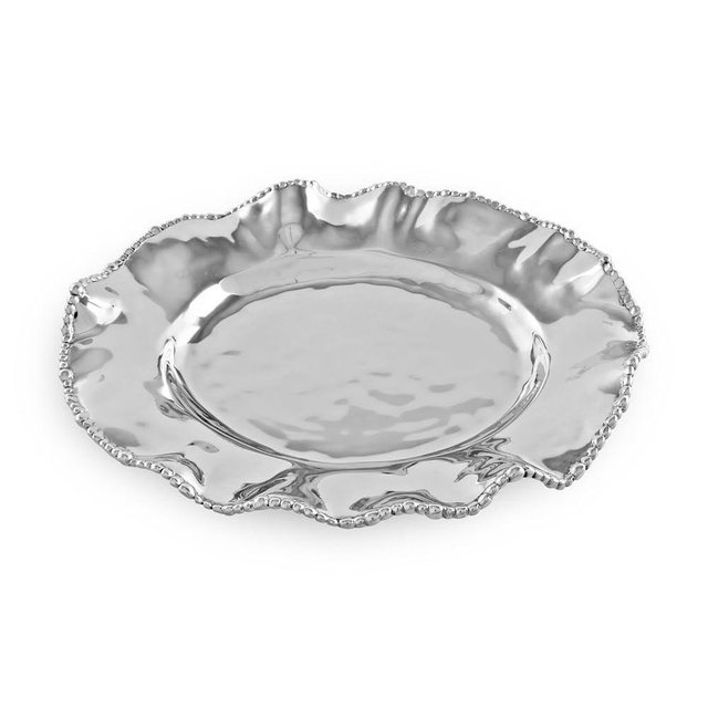 Beatriz Ball Large Organic Pearl Oval Deep Platter