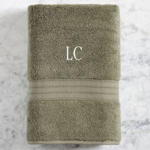 Monogramed Bath Towels