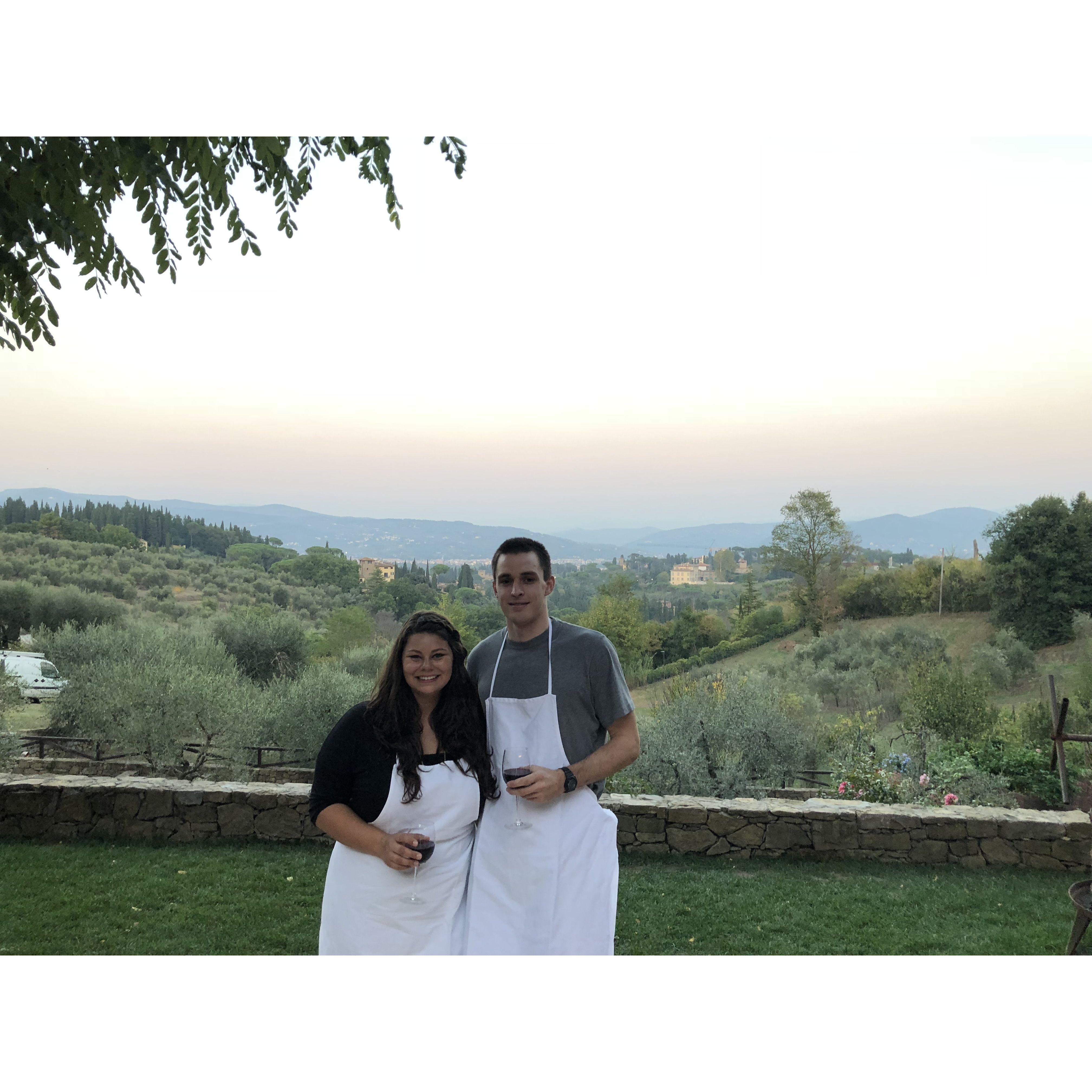 Florence, Italy 2018 Make your own Pizza Night!