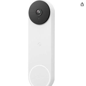 Google Nest Doorbell (Battery) - Snow
